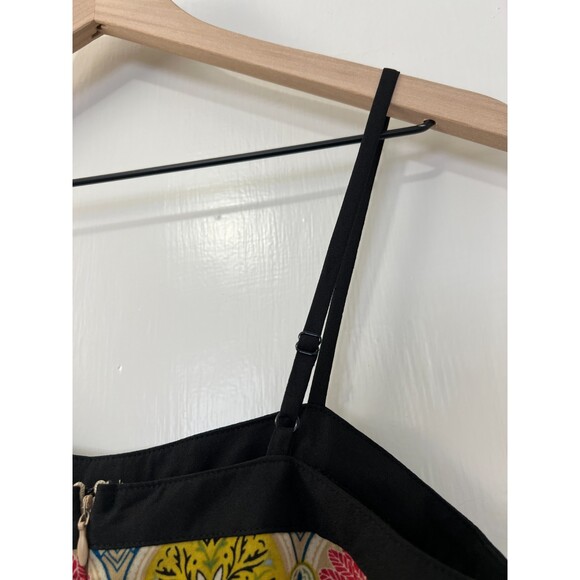 Altar'd State Women's Spaghetti Strap Yellow Red Black Print Mini Dress Size S - Picture 4 of 12